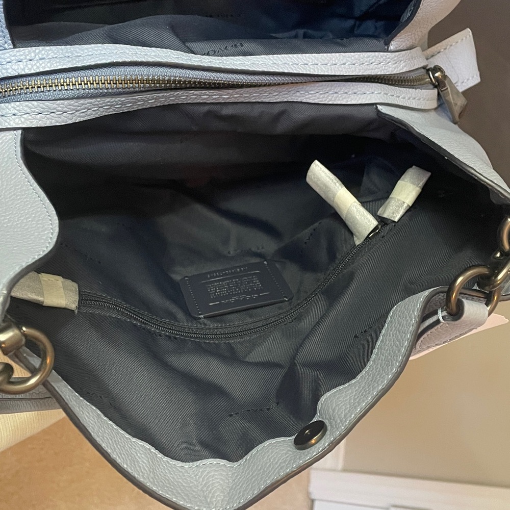 Coach Dalton Bag 31 in Mist/Gunmetal NWT - Picture 16 of 17